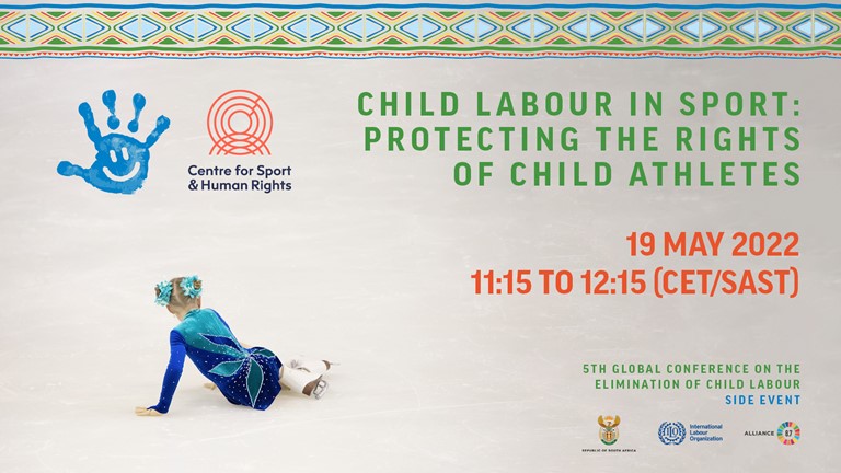 Trabajo infantil en el deporte: protección de los derechos de los niños deportistas. 19 de mayo de 2022 11:15 a 12:15 CET